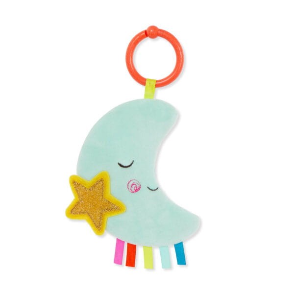 Przywieszka sensoryczna dla niemowląt - Księżyc / B.Toys