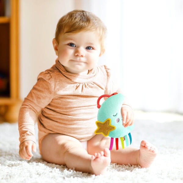 Przywieszka sensoryczna dla niemowląt - Księżyc / B.Toys