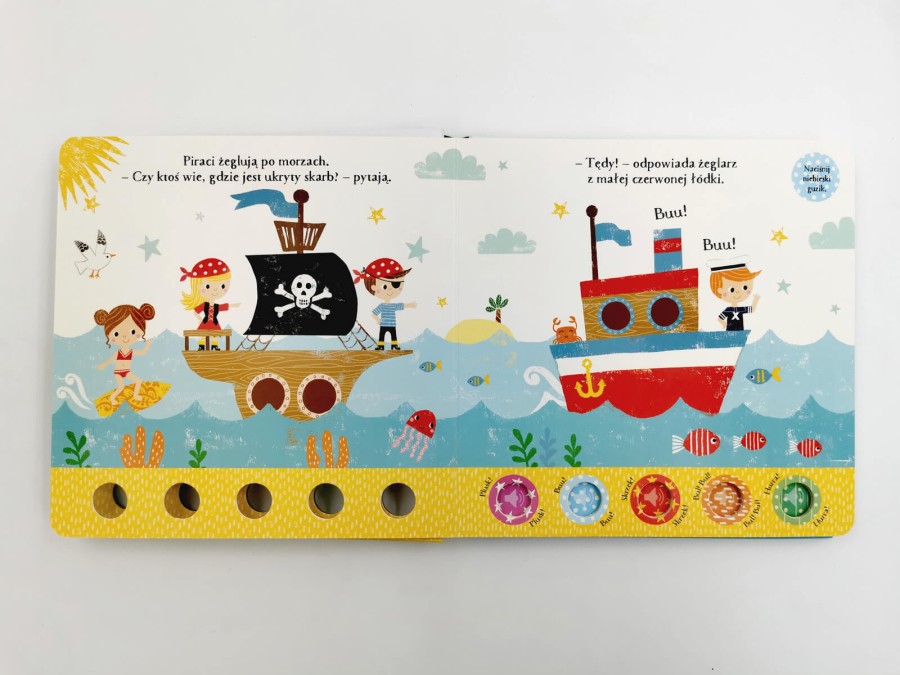 Przyjęcie u piratów! Akademia Mądrego Dziecka. Zabawy z dźwiękiem / HarperCollins
