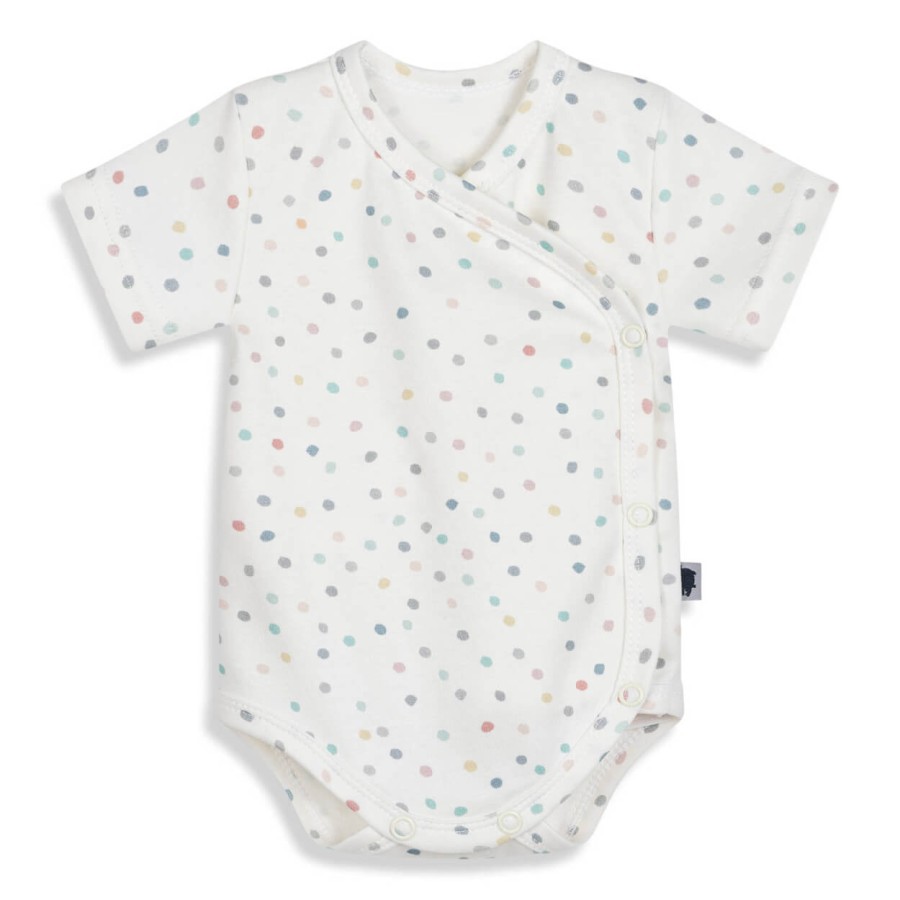 Body z krótkim rękawem - DOTS / Pink no More