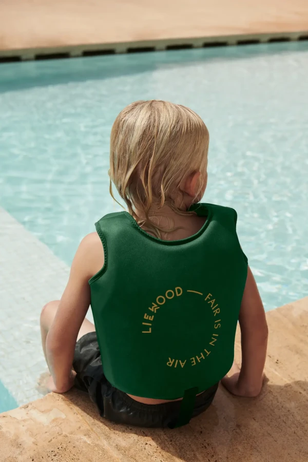 Kamizelka do pływania Dove Swim Vest - Sea creature, sandy / Liewood