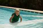 Kamizelka do pływania Dove Swim Vest - Sea creature, sandy / Liewood