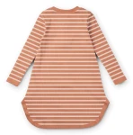 Koszula nocna Alva - Stripe Tuscany rose, Sandy / Liewood