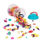Pop-Arty! – zestaw do tworzenia biżuterii – 300 elementów / B.Toys