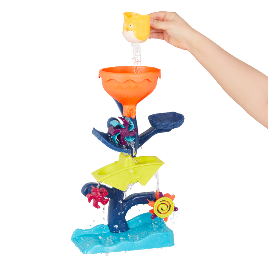 Owl About Waterfalls – młyn wodny – kaskada z atrakcjami / B.Toys