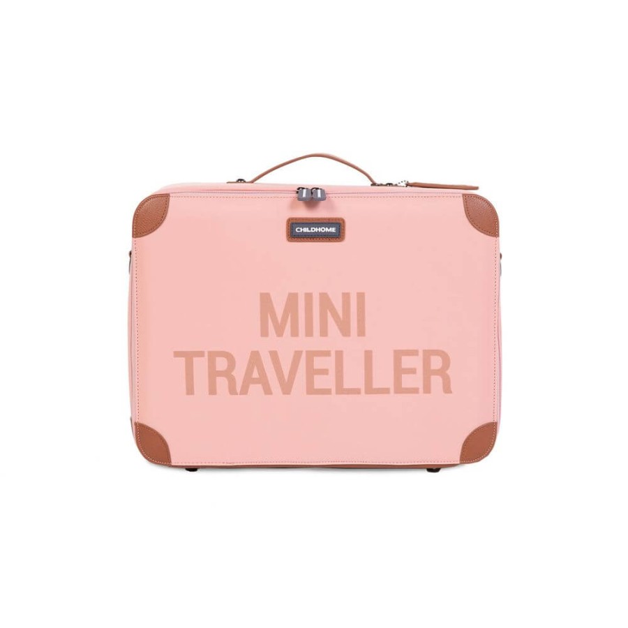 Walizka dziecięca Mini Traveller Różowa / Childhome CWSCKPC