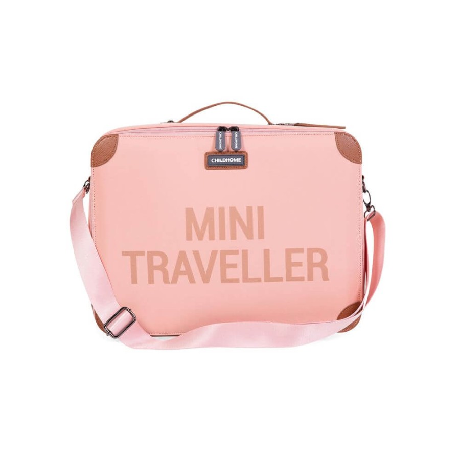 Walizka dziecięca Mini Traveller Różowa / Childhome CWSCKPC