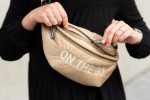 Nerka Banana Bag Pikowana Beżowa / Childhome CWBANAPBE
