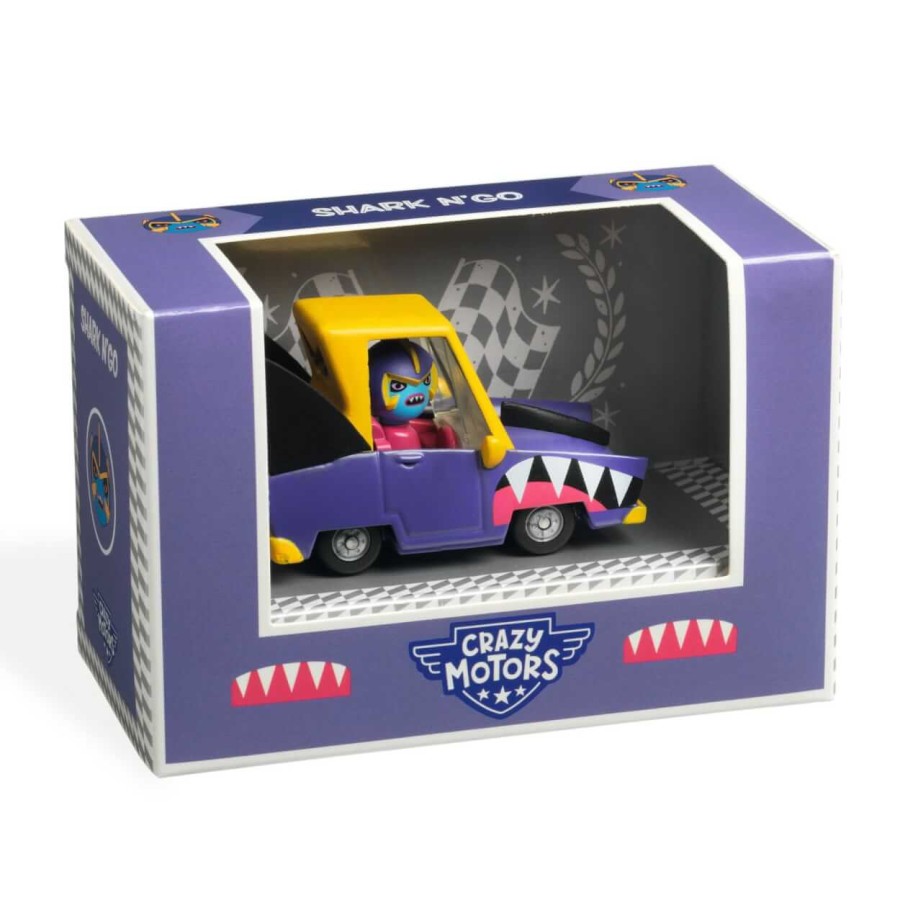 Autko CRAZY MOTORS - SHARK N'GO / Djeco DJ05476