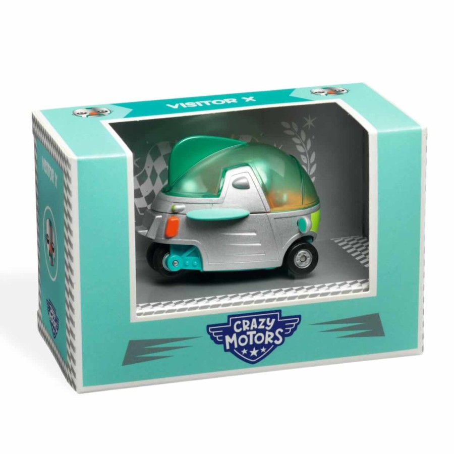 Autko CRAZY MOTORS - VISITOR X / Djeco DJ05478
