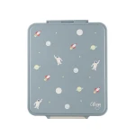 Grand lunch box z termosem - Spaceship / Citron