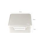 Grand lunch box z termosem - Spaceship / Citron