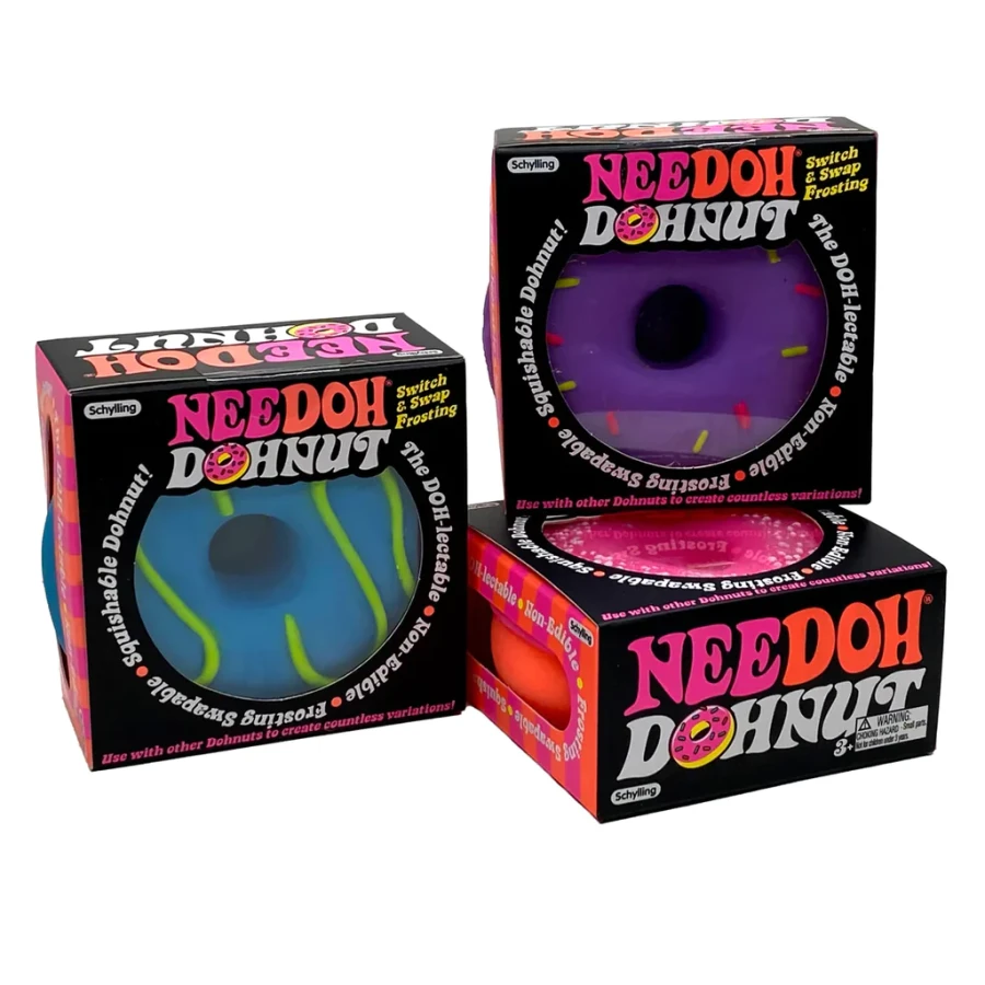 Sensoryczny gniotek: Donuts NeeDoh / Schylling