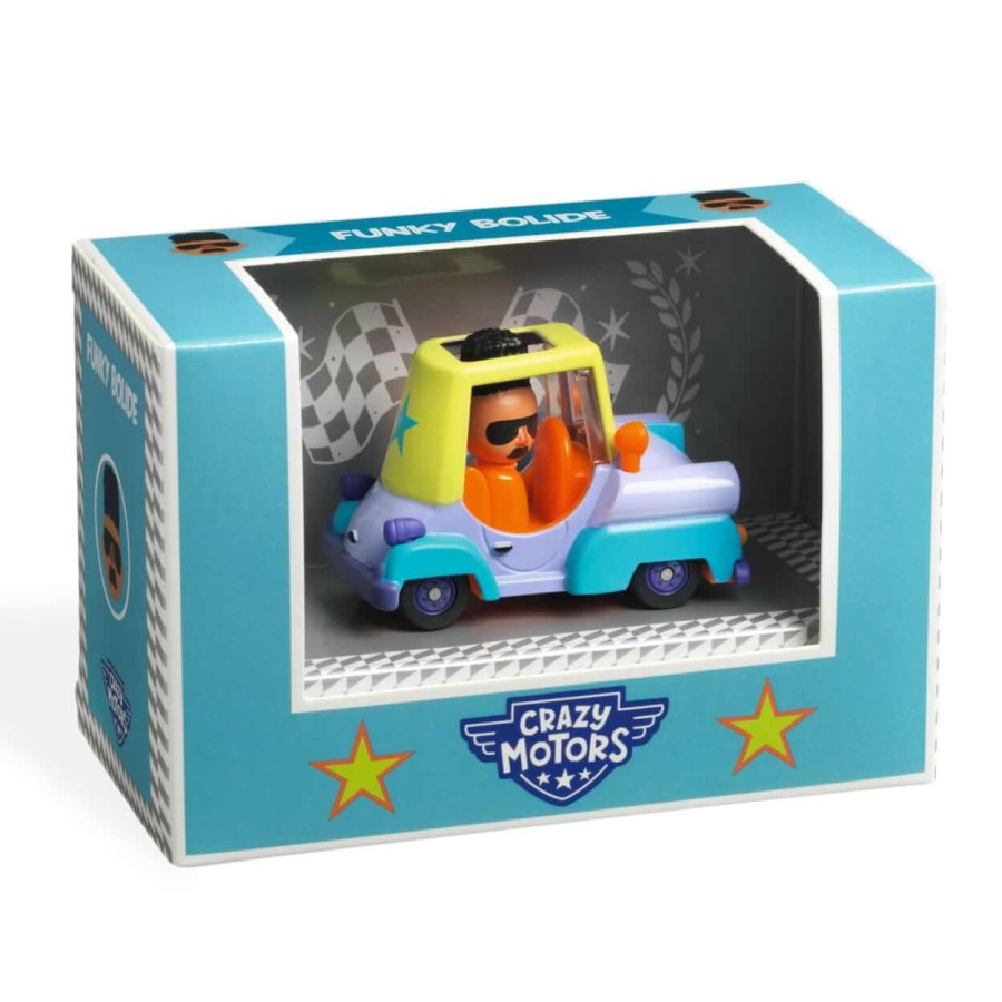 Autko CRAZY MOTORS - FUNKY BOLIDE / Djeco DJ05477