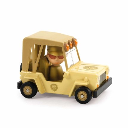 Autko CRAZY MOTORS - LION SAFARI / Djeco DJ05480