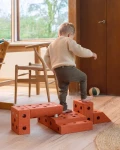 Explorer set - Kreatywne klocki rozwijające motorykę dużą, pomarańczowy 8w1 / MODU