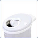 Stalowy kosz na pieluchy - Ivory / Ubbi U10007