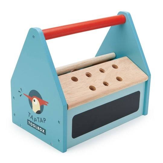 Drewniana skrzynka z narzędziami / Tender Leaf Toys TL8563