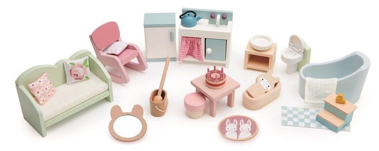 Zestaw mebelków do domku / Tender Leaf Toys TL8166