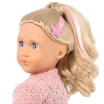 Lalka STELLA 46cm z dodatkowymi ubrankami i akcesoriami - elegancki zestaw prezentowy / OurGeneration
