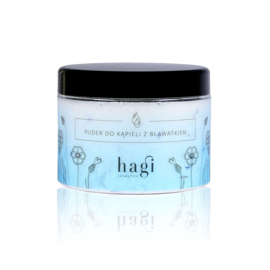 Puder do kąpieli z bławatkiem 400g / Hagi Cosmetics