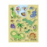 Zeszyt z naklejkami: Dinozaury 3+ / Czytaj z Albikiem