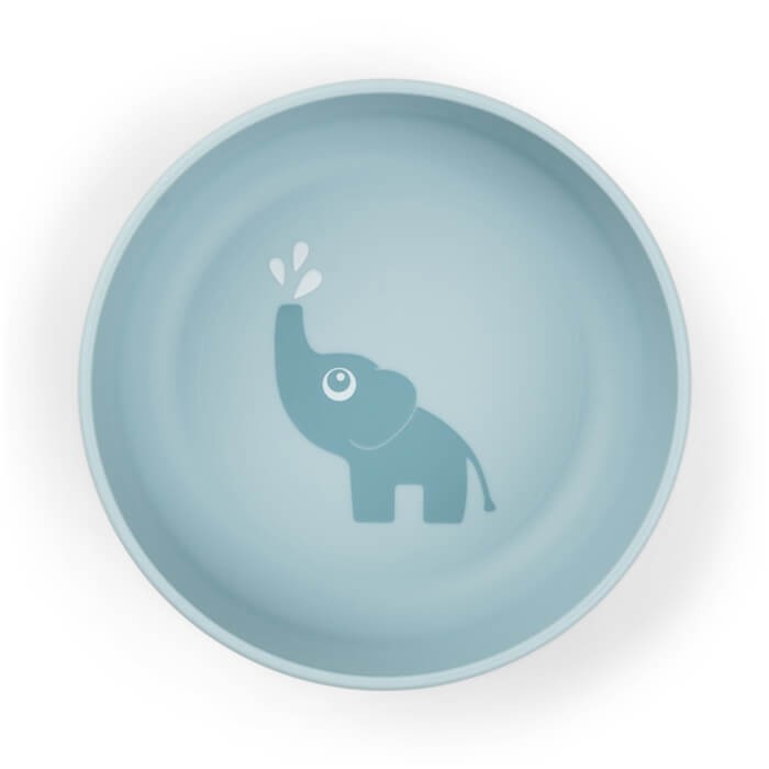 Miska dla sziecka Foodie Happy Clouds - Blue / Done by Deer