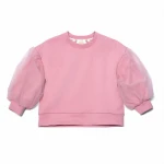 Bluza Puf - Jasny Brudny Róż / Manufaktura Falbanek