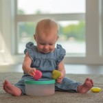 Zabawka STEM: sorter kubeczek z owocami/ Sassy