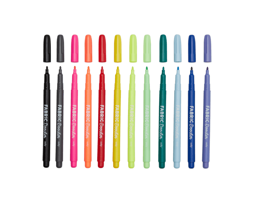 Flamastry do Tkanin, Fabric Doodlers / Ooly