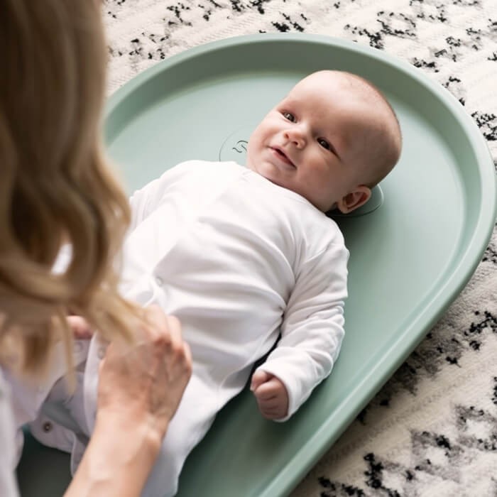 Przewijak z pianki Squishy - Eucalyptus / Shnuggle
