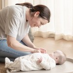 Przewijak z pianki Squishy - Taupe / Shnuggle