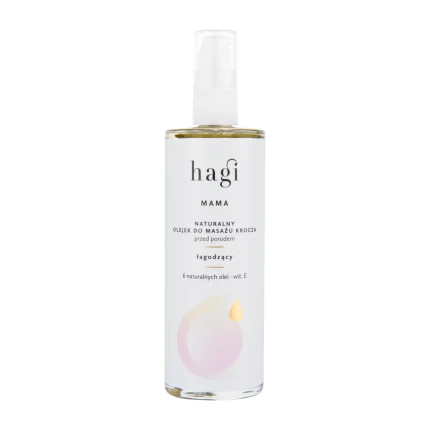 Olejek do masażu krocza przed porodem, 100ml / Hagi