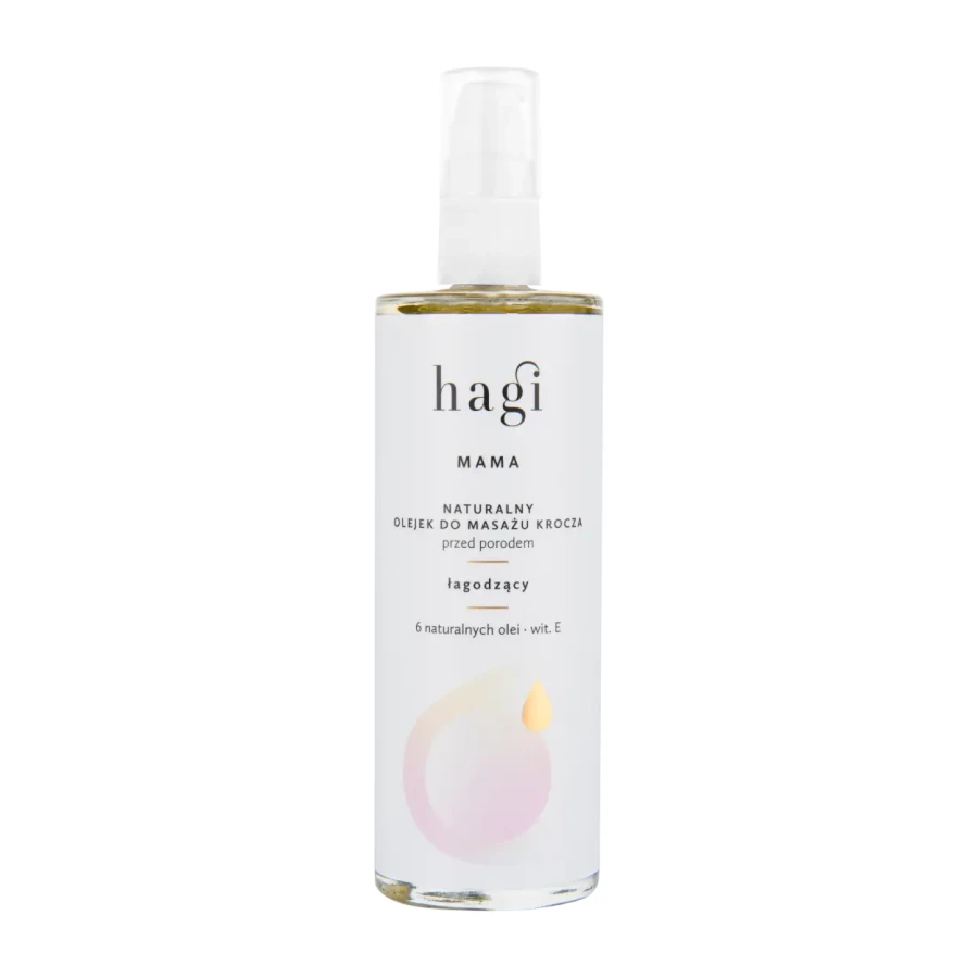 Olejek do masażu krocza przed porodem, 100ml / Hagi