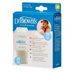 Woreczki do przechowywania pokarmu 180 ml, 25szt. / Dr. Brown's