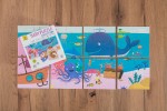 Baby puzzle - dwustronne puzzle dla najmłodszych - MORZE / Ludaticca