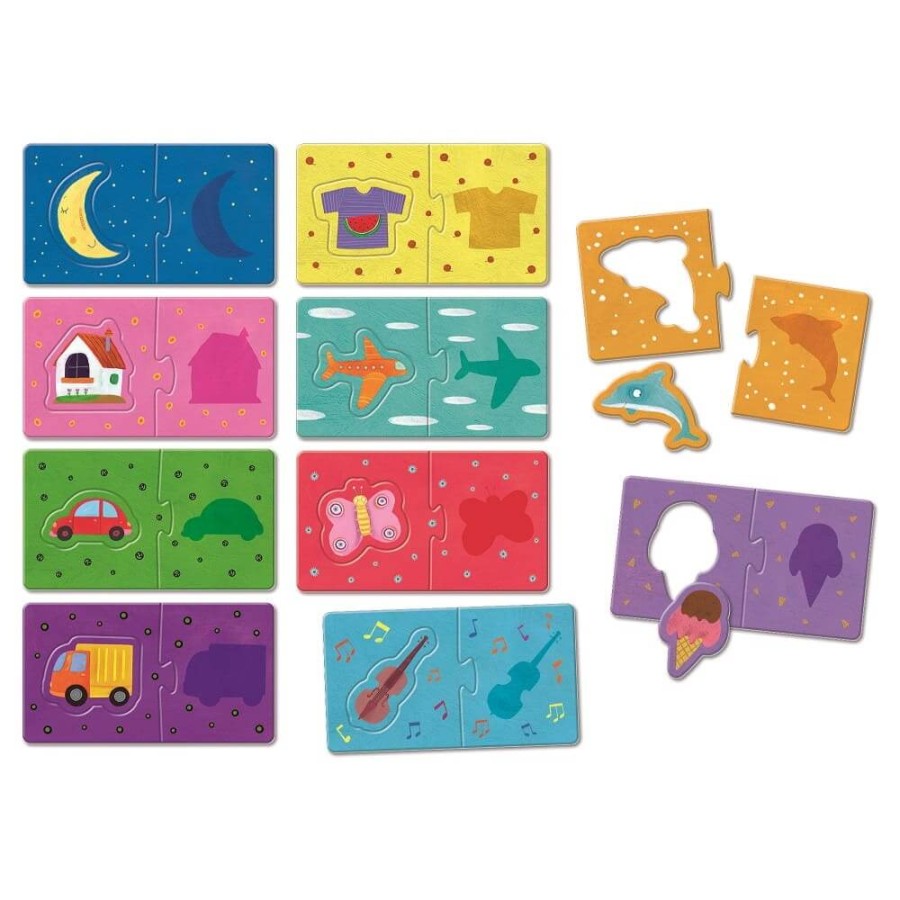 LOGIC Montessori - gra, układanka - KSZTAŁTY / Ludaticca