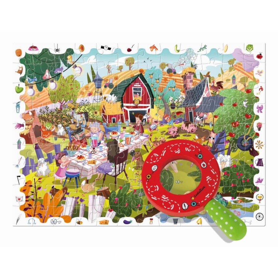 DETECTIVE PUZZLE - puzzle, gra detektywistyczna - WIEŚ / Ludaticca