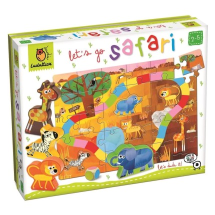 Let’s go SAFARI - pierwsza gra planszowa dla maluszka / Ludattica