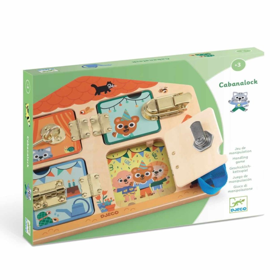 Zabawka manualna domek CABANALOCK / Djeco