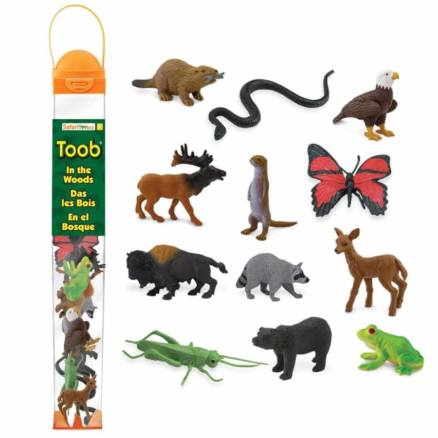 Zestaw Figurek w Tubie - Zwierzęta Leśne / Safari Ltd.