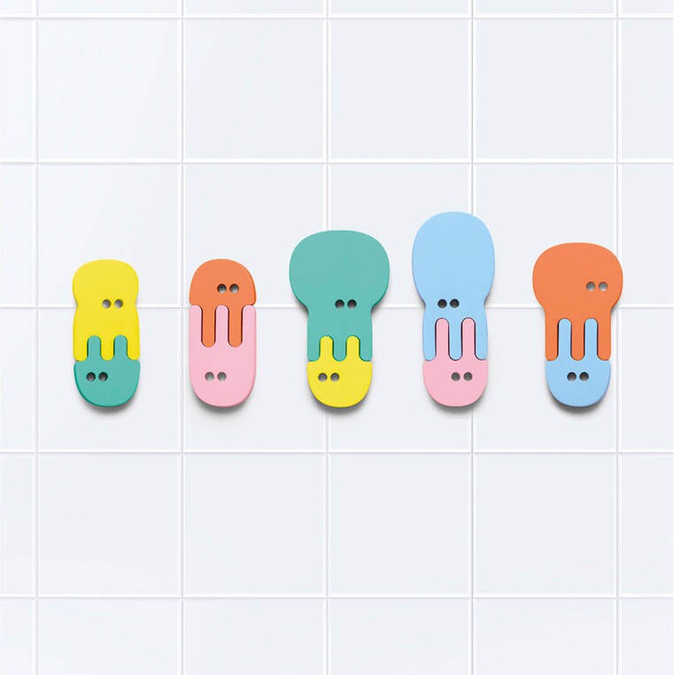 Zestaw puzzli piankowych - Meduzy / QUUT