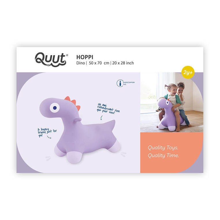 Skoczek Hoppi Dino - Lavender / QUUT