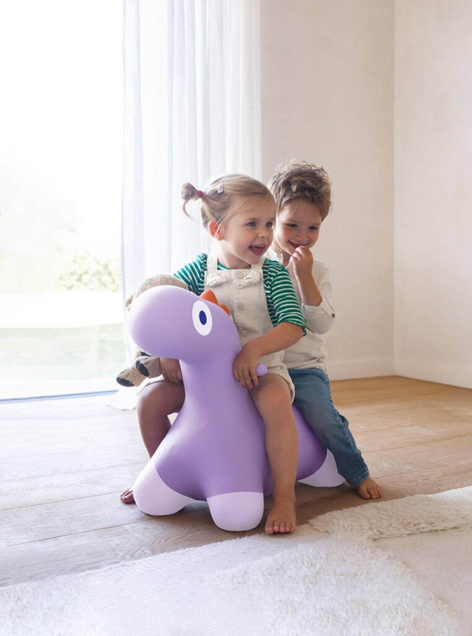 Skoczek Hoppi Dino - Lavender / QUUT