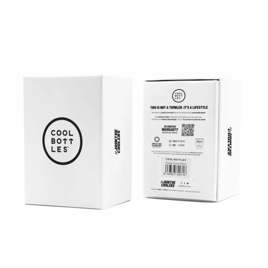 Kubek termiczny Triple cool - Pastel Pink, 330ml / Cool Bottles