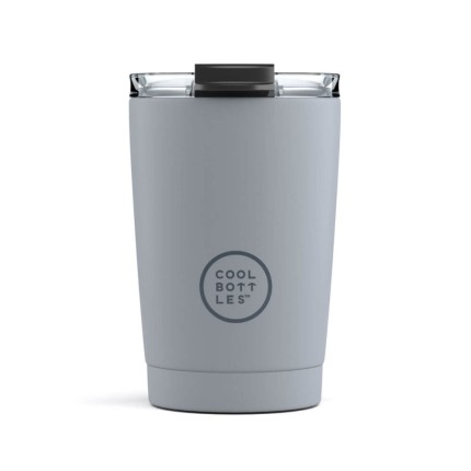 Kubek termiczny Triple cool - Pastel Grey, 330ml / Cool Bottles