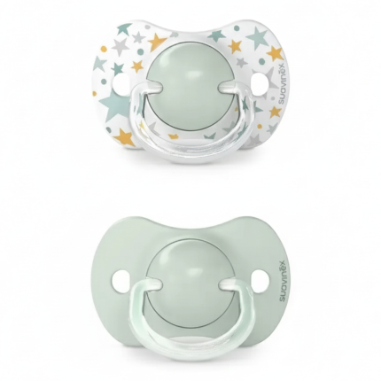 Smoczek fizjologiczny SX Pro Dreams 6-18m zielony, 2 szt. / Suavinex