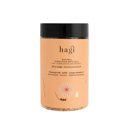 Sól do kąpieli – Korzenna Pomarańcza, 480g / Hagi Cosmetics