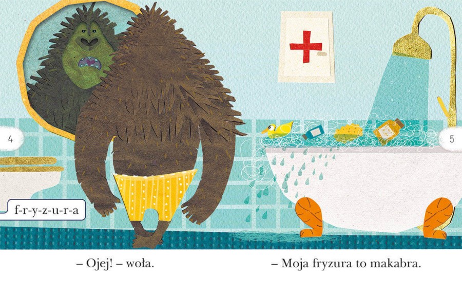 Goryl u fryzjera. Czytam sobie. Poziom 1 / HarperCollins