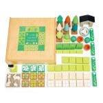 Kreatywny zestaw z drewnianymi elementami - Ogród / Tender Leaf Toys